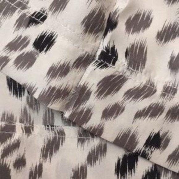 Leopard Print with Knit Trim Top - Picture 7 of 7